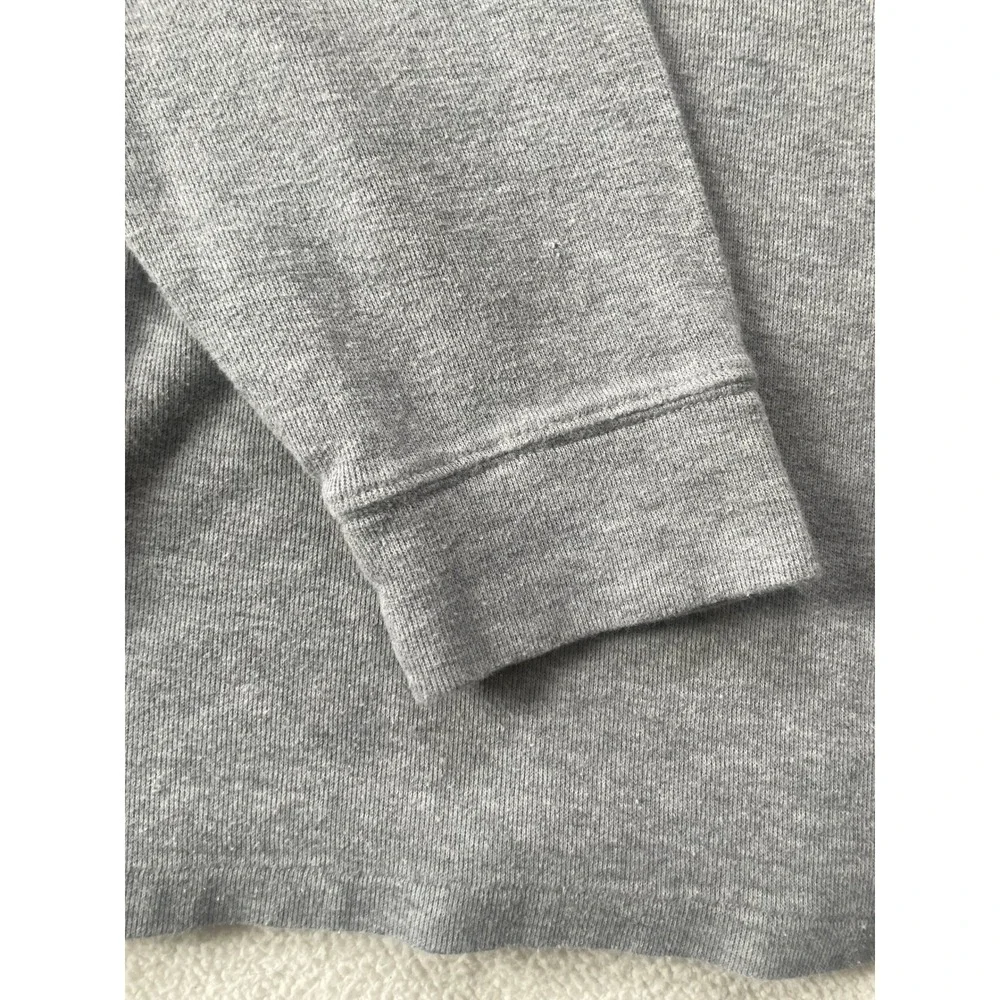 Polo Ralph Lauren Mens Extra Large Quarter Zip Pullover Grey Estate Rib Sweater
